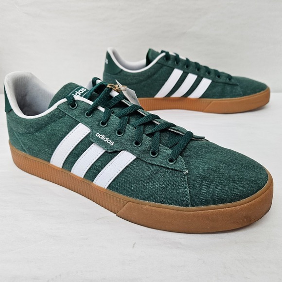 adidas Other - Adidas Daily 3.0 Sneakers IF7487 Collegiate Green White Gum Men's Size 13